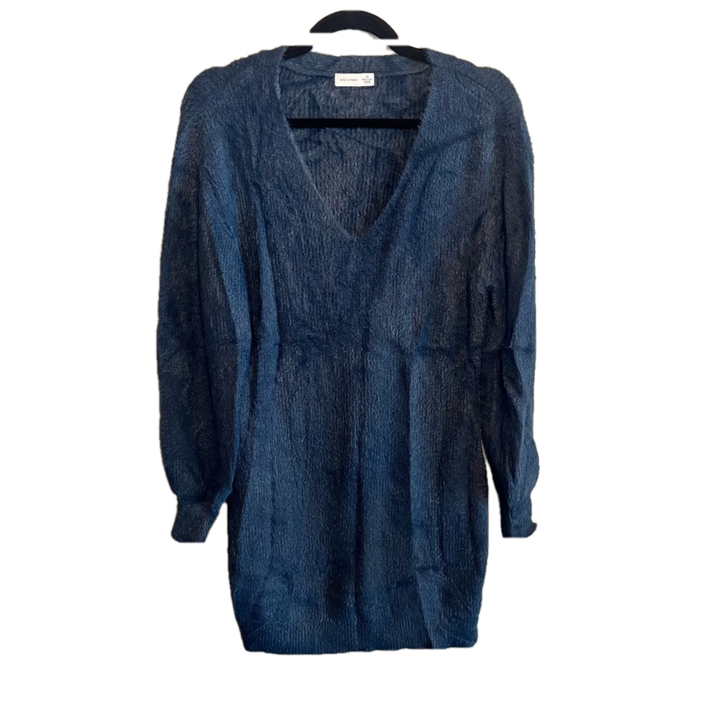 Gentle Fawn Soft Fuzzy Oversized Sweater Dress XS